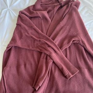 Lululemon Cashlu Drop Shoulder Sweater Wrap
